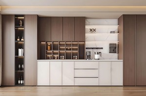 Mobile Porta Vini in Stile Cinese Antico in Rovere Ecologico, Personalizzabile, Capacità 120 Bottiglie, per Arredamento Casa e Appartamento - Product Image 6