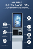 Kiosco de Autoservicio Todo en Uno TouchWo con Pantalla Táctil Capacitiva de 10 Puntos, SDK, LCD de 21.5 Pulgadas, Multi-OS, Impresora y Escáner