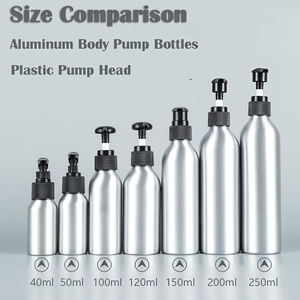 Disposable 100ml-1000ml PET Plastic Aluminum Bottle Lids Empty Cosmetic Aluminum <b>Foil</b> <b>Container</b> for Essential Healthcare Supply - Product Image 3