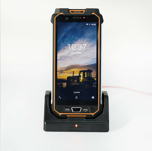 AORO M5 fabrication de talkie-walkie Smartphone <span class=keywords><strong>chargeur</strong></span> sans fil de téléphone portable robuste siège 2a chargeurs de bureau et adaptateurs - Product Image 6