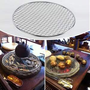 Usine Directement Commercial Barbecue <span class=keywords><strong>Restaurant</strong></span> 29.5cm 304 En Acier Inoxydable Barbecue Barbecue Grill Fil Mesh Net - Product Image 3