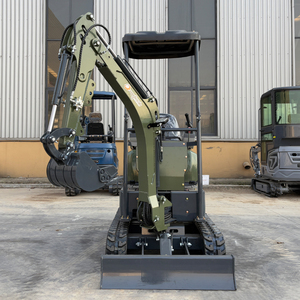 Mini-excavatrice de 1,3 tonne, livraison gratuite, agent de <span class=keywords><strong>recrutement</strong></span>, MiniPelle, mini-excavatrice de petite taille, moteur Kubota, mini-excavatrices EPA - Product Image 3