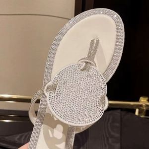2026 New Designer Brand Leather Flip-Flops with Straps European Style Women's Flat <b>Sandals</b> Summer Beach Lazy Single Toe Slippers - Product Image 6