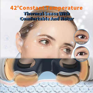 Nuevo Masajeador de Ojos con Vibración 3D y Acupresión, Calor, Enfriamiento, Música Bluetooth, Batería de 2400mAh, Ligero (0.6kg), para el Cansancio Ocular - Product Image 2