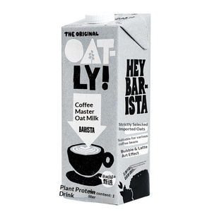 OATLY Bebida de Proteína Vegetal de <span class=keywords><strong>Leche</strong></span> de <span class=keywords><strong>Avena</strong></span> 1L*6 Cajas por Paquete, Ideal para Baristas, Espuma de <span class=keywords><strong>Avena</strong></span> para Uso Comercial en Cafeterías - Product Image 3