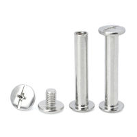Vis Chicago à tête plate Phillips de 4 mm, 4,5 mm, 5 mm, 6 mm, 8 mm, rivets aveugles en acier inoxydable A2, vis mâles et femelles