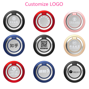 Metal Ultra 360 Rotación logotipo personalizado ultra delgado de metal Soporte para teléfono móvil dispositivos útiles - Product Image 3