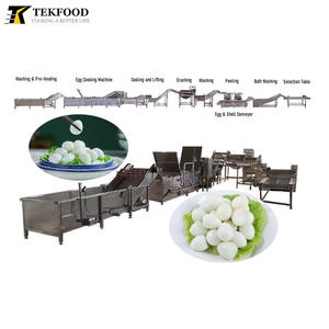 Tekfood dây chuyền chế biến thực phẩm Trứng chim cút Máy nồi hơi trứng cút và máy cắt vỏ máy nấu trứng cút công nghiệp - Product Image 2