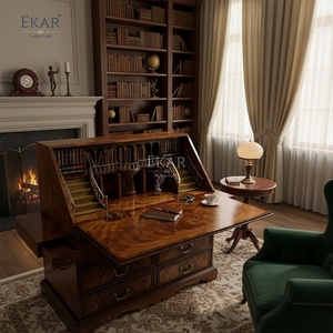 Escritorio de Lujo EKAR St. James |   Librería de Estilo Inglés Hecha a Mano |   Muebles Personalizados de Primera Calidad - Product Image 5