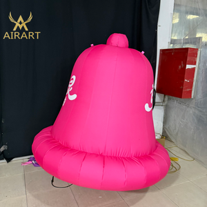 Ballon gonflable en forme de cloche porte-bonheur pour la décoration des centres commerciaux, des places publiques et des festivals - Product Image 1