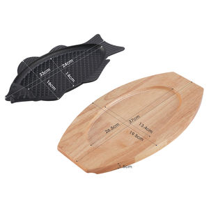 <span class=keywords><strong>Plaque</strong></span> <span class=keywords><strong>de</strong></span> <span class=keywords><strong>cuisson</strong></span> <span class=keywords><strong>ronde</strong></span> <span class=keywords><strong>en</strong></span> <span class=keywords><strong>fonte</strong></span> commerciale pour teppanyaki, spécial cuisine, pour poêles à poivre et grilles, steak frit - Product Image 2