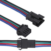 Câble adaptateur de connecteur SM2.54mm mâle vers femelle pour faisceau de câbles JST SM 2 4 3 5 6 broches pour bande lumineuse LED 3528 5050