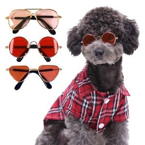 Orta küçük Pet moda Trend süsler aksesuarları kedi güneş gözlüğü köpek gözlük - Product Image 3