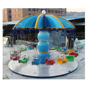 Atracción Parque Temático Parque de Atracciones <span class=keywords><strong>Silla</strong></span> voladora giratoria Instalaciones de entretenimiento para niños a la venta - Product Image 6