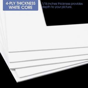 Passe-partout en carton sans acide en gros pour la décoration d'images et les travaux manuels en papier - Product Image 4