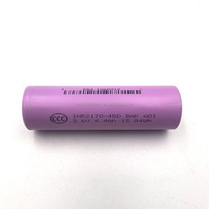 热销 INR21700 45D 4500mah 60A 3.7v 锂电池 高放电 21700 4500mah 锂离子电池 - Product Image 2