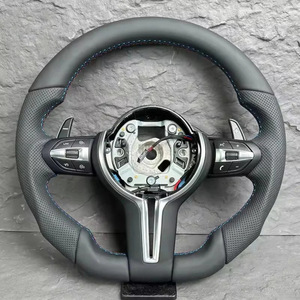 <span class=keywords><strong>Volante</strong></span> Deportivo de Cuero en Forma de D para BMW X3 X4 M3 F22 F30 F32 F35 M6 F90 F10 X5 F15 X6 F16, Plug and <span class=keywords><strong>Play</strong></span> - Product Image 1