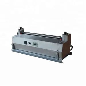 High Speed Leather Paper Gluing Machine, Hot Melt Glue Machine Price With Hot Cold Glue