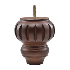 Vente en gros de pieds en bois pour meubles, pièces de rechange pour cuisine, chaise d'appoint, pieds de lit, canapé, table, loisirs - Product Image 6