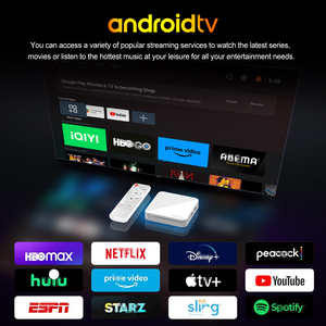 Androidtv H96 Max H313 2G 16G ATV <span class=keywords><strong>TV</strong></span> <span class=keywords><strong>BOX</strong></span> IP-<span class=keywords><strong>TV</strong></span> Quad Core 4K HD <span class=keywords><strong>WiFi</strong></span> <span class=keywords><strong>6</strong></span> DDR3 Télécommande vocale Google Smart Set-top <span class=keywords><strong>Box</strong></span> H96max - Product Image 4
