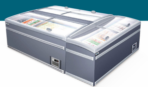 XUELE Commercial Supermarché Réfrigérateur <span class=keywords><strong>Multi</strong></span>-<span class=keywords><strong>Porte</strong></span> Refroidisseur Vertical Vitrine Réfrigérateur Îlot Réfrigérateur - Product Image 6