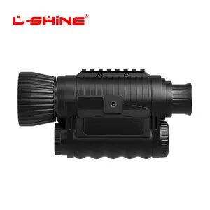 L-SHINE устройство ночного видения 6x50, цифровой инфракрасный монокуляр, снупер, устройство ночного видения, устройство записи Изображений, охота, кемпинг