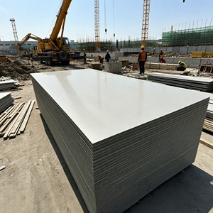 Coffrage industriel en PVC imperméable <span class=keywords><strong>pour</strong></span> la construction en béton - Panneau rigide réutilisable, durable et écologique - Product Image 4