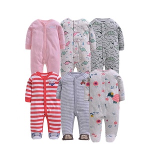 Tutina per Neonati 100% Cotone con Stampa Integrale a Prezzo di Fabbrica, <span class=keywords><strong>Pigiama</strong></span> per Bambine - Product Image 6
