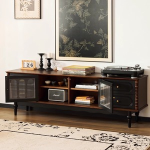 Mueble para TV Hang Qian Norsen YS-918, Unidad de Almacenamiento, Estilo Mid-Century, Soporte para TV de Pie - Product Image 2