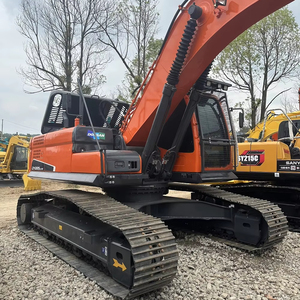 Excavatrice sur chenilles hydraulique lourde d'occasion Doosan DX225 de 22 tonnes avec moteur et boîte de vitesses – Bon prix, vente flash - Product Image 1