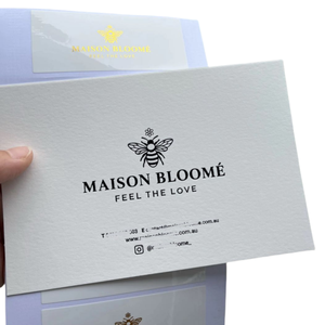 Vente en gros de cartes de fleuriste avec logo personnalisé, rouleau de remerciement pour carte de vœux d'entreprise, art recyclable, sulfurisé, jetable et étanche - Product Image 4