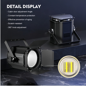 LED Par COB Light Warm/Cold White 2in1 Blinder LED Studio Concert Theatre TV <strong>DJ</strong> Hotel Surface 200W COB DMX512 Stage Light - Product Image 1