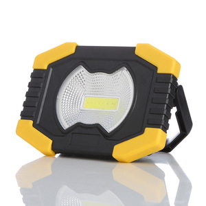 ソーラーポータブルキャンプランプ緊急作業灯10W COB <span class=keywords><strong>LED</strong></span>プラスチック内蔵バッテリー屋外用 - Product Image 1