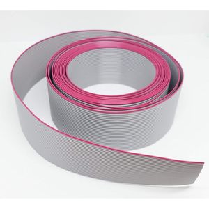 Accesorios para PC, Cable Plano de 26 Pines, 10 Pies, Gris, Paso de 2.54mm, PVC Multifilar para Conectores FFC FPC - Product Image 1