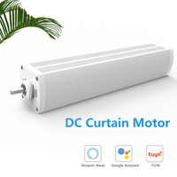 Moteur de rideau électronique intelligent HJR BCM400 AC100-240V KNX pour système de maison intelligente, bricolage, connexion rapide, rail de rideau intelligent en aluminium