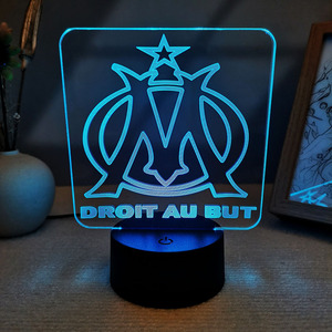 <strong>Football</strong> Club Standard Modern Bedroom Creative USB Desk Lamp Festival Gift <strong>Football</strong> 3D Night <strong>Light</strong> - Product Image 6