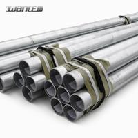 Tuyau en acier galvanisé sans soudure, tube en acier au carbone sans soudure galvanisé à chaud, norme ASTM pour l'alimentation en eau