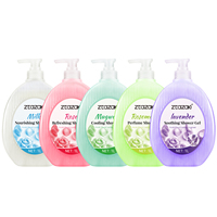 Gel douche floral longue durée MOKERU, 1000 ml, avec extraits naturels de fleurs, pour tous types de peau, marque privée OEM 1000 ml
