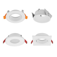 Spot LED 5W 6W 7W, ampoule à intensité variable Triac, angle réglable, zoom 10 degrés, GU10 MR16