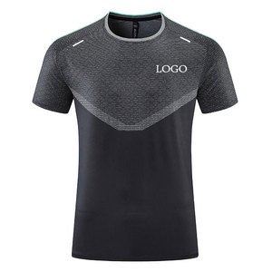 Camiseta Deportiva de Manga Corta para Hombre, Personalizada, 100% Poliéster, Transpirable, Ecológica, con Diseño Impreso, de Secado Rápido, para Correr, Sublimada - Product Image 3