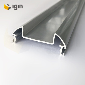 โปรไฟล์อะลูมิเนียม Igin T80 ฝาครอบกระจกสองชั้นแบบฝัง รุ่น 8103E สำหรับฉากกั้นสำนักงาน - Product Image 1