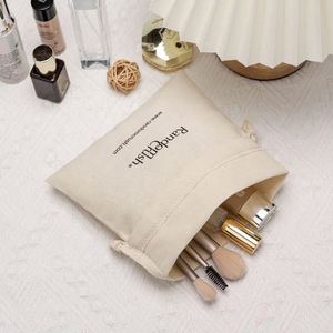 Reusable Eco Cotton Linen Drawstring Pouch Portable Cosmetic Caps Gift Dust <b>Bags</b> Valentine's Jewelry <b>Packaging</b> <b>Bag</b> - Product Image 6