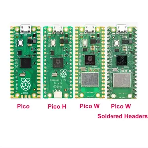 ピンヘッダー付きの新しいRaspberryPi PicoWワイヤレスWiFi PicoH開発ボード、MciroPython/C/Cをサポート