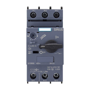 เบรกเกอร์ S00 3RV2011-4AA10ของแท้ของใหม่ระดับ10 3P 480VAC 10-16A 50/60Hz 3RV2011-4AA10 - Product Image 1