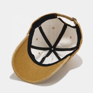 Casquettes de baseball en coton personnalisées, logo brodé personnalisé, adaptées aux casquettes de sport unisexes - Product Image 6