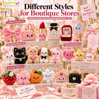 Porte-clés en peluche Kawaii, breloques dessert personnalisées : Donut, Cupcake, Crème glacée, Bonbons – Fournisseur OEM pour boutiques de cadeaux et vente au détail