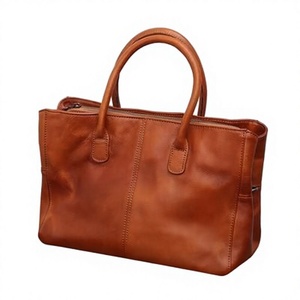 Factory Price Classic Style Genuine Leather Handbags For Sale Made In India Vintage Style Leather Bags For Women's Shopping Use - Product Image 1