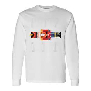 Camiseta de manga larga con diseño navideño de bailarina de ballet Nutcracker Clara - Product Image 1