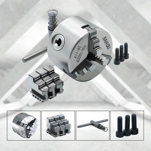 Mandril Autocentrante <span class=keywords><strong>de</strong></span> Tres Mordazas SANOU K11-80 <span class=keywords><strong>de</strong></span> Alta Precisión HLTNC para Torno, Agarre y Alineación Mejorados, Origen ZHE - Product Image 4