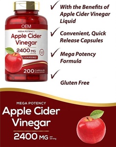 Cápsulas <span class=keywords><strong>de</strong></span> <span class=keywords><strong>Vinagre</strong></span> <span class=keywords><strong>de</strong></span> <span class=keywords><strong>Sidra</strong></span> <span class=keywords><strong>de</strong></span> Manzana Vegano Nutrivoice OEM al por Mayor, Desintoxicación Vitamínica para Adultos, Hombres y Mujeres, No para Recién Nacidos, Grado Alimenticio - Product Image 4